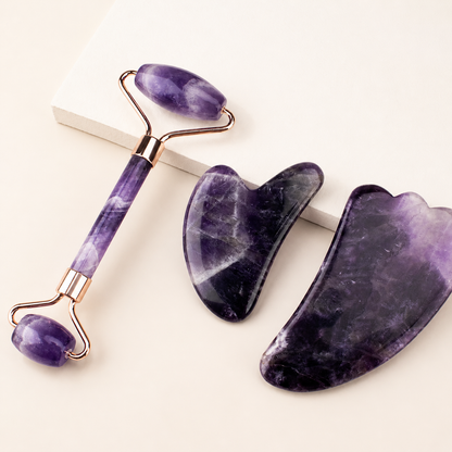 Face Roller and Gua Sha Amatista