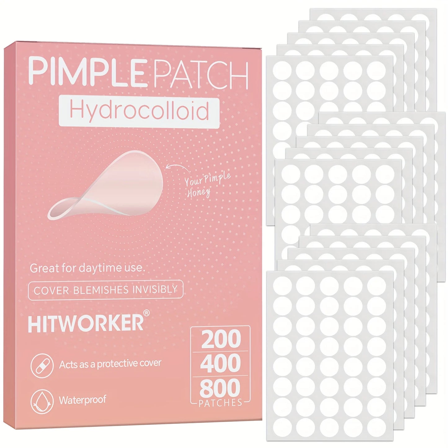 Lot of 800 pcs - Round Acne Patches
