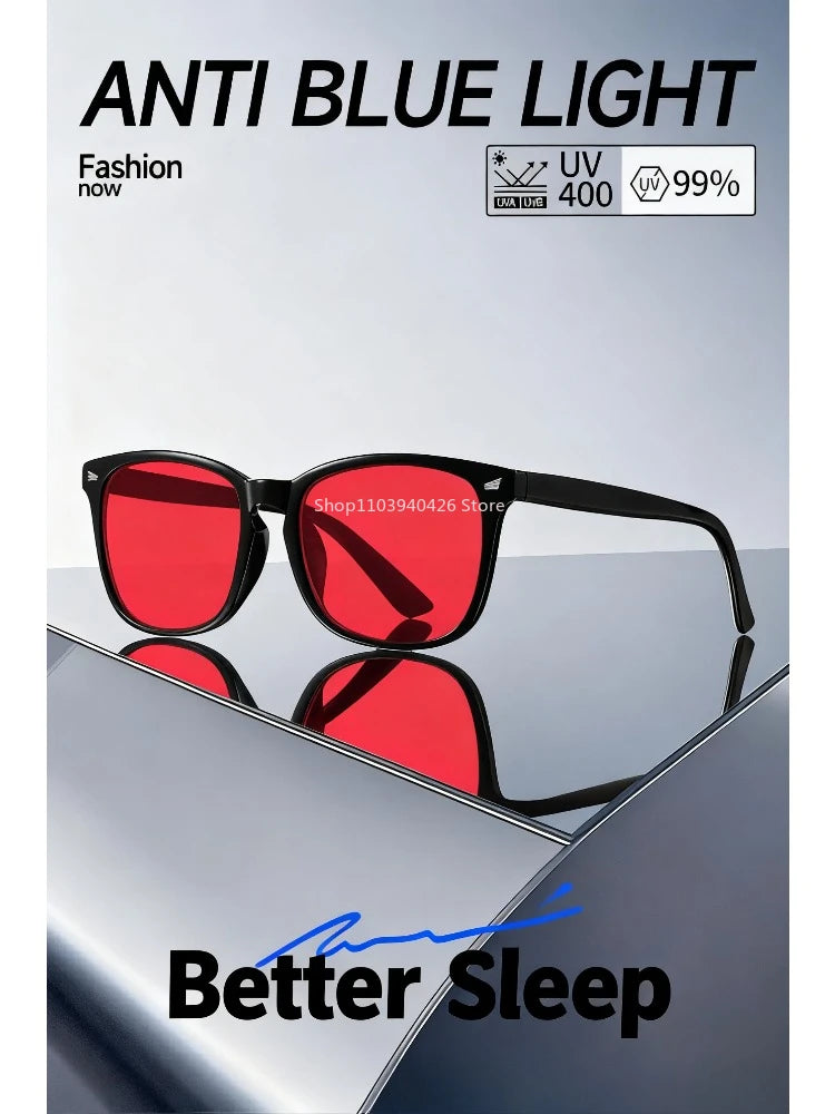 Blue Light Glasses - Sleep Glasses - Reduce Eyestrain