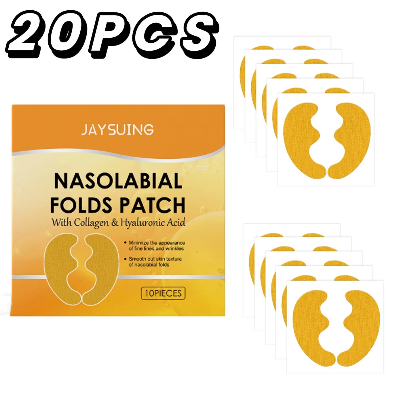 Wrinkle Removal Patch Hyaluronic - Collagen Mask