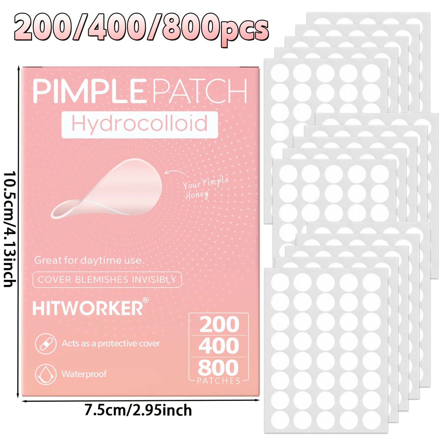 Lot of 800 pcs - Round Acne Patches