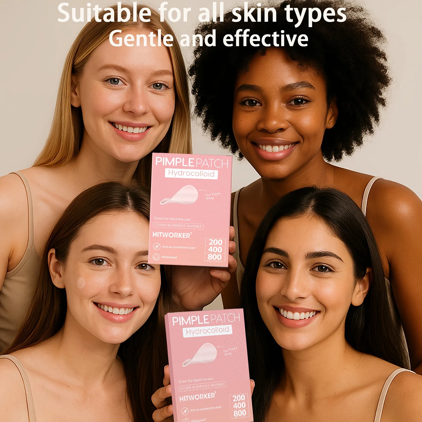 Lot of 800 pcs - Round Acne Patches