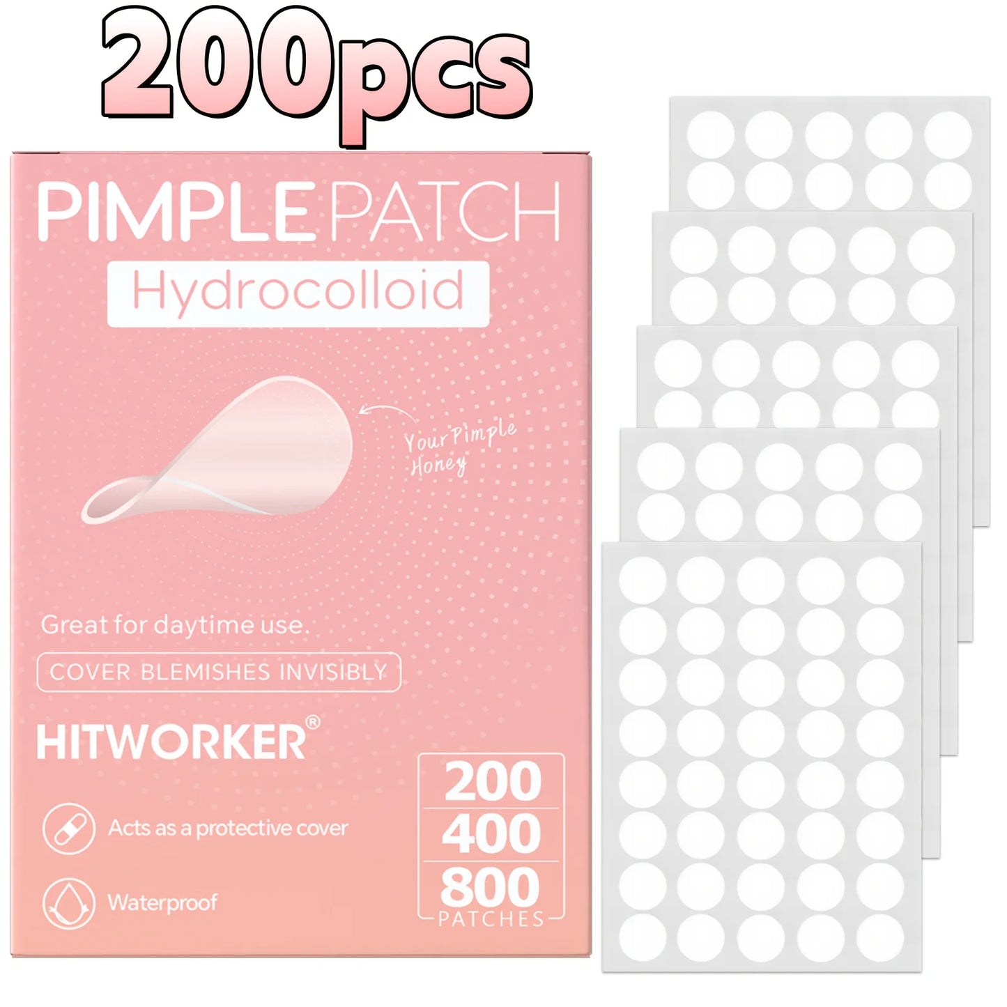 Lot of 800 pcs - Round Acne Patches