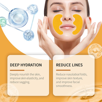 Wrinkle Removal Patch Hyaluronic - Collagen Mask