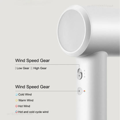 Secador de Pelo de Alta Velocidad, Iones Negativos para el Cuidado del Cabello, Secado Profesional, 220V